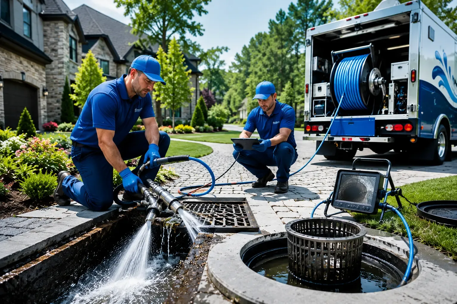 Local outdoor drain cleaning professionals in New Providence, PA